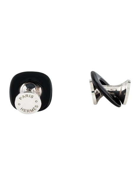 Onyx Clou de Selle Cufflinks 